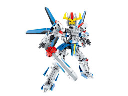 iM.Master Stavebnice robot modrý 30 cm